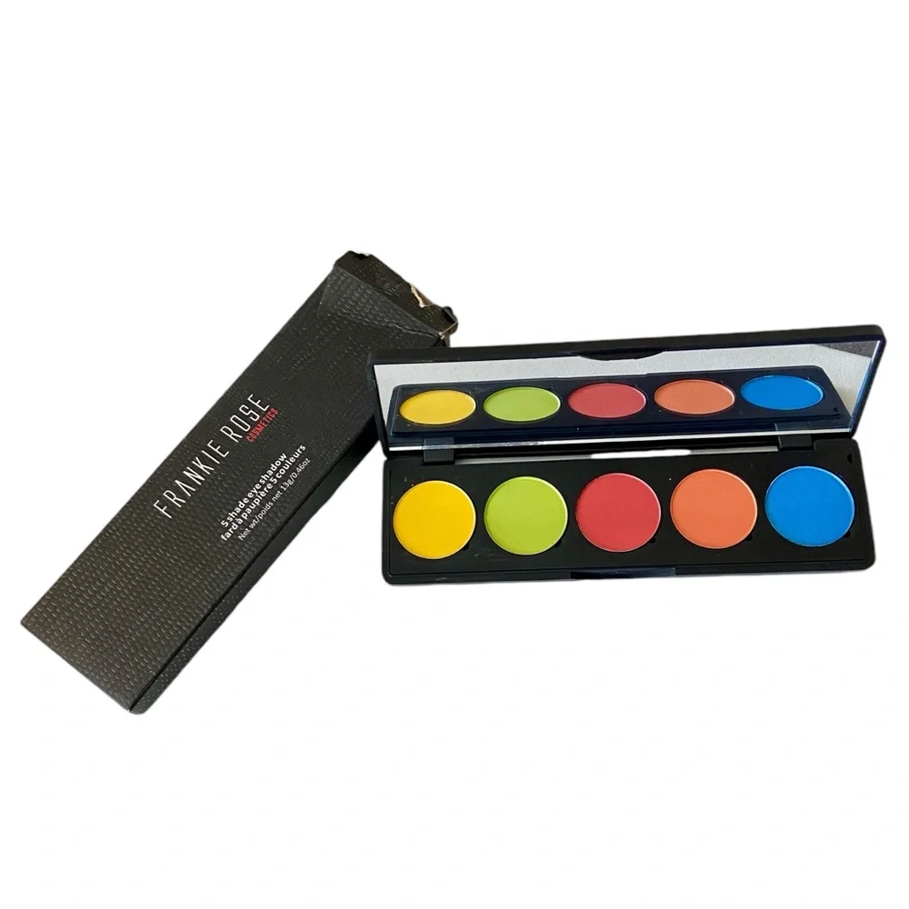💎 FRANKIE ROSE Cosmetics 5 Shade Eyeshadow Palette 5SP2 ELECTRIC New In Box